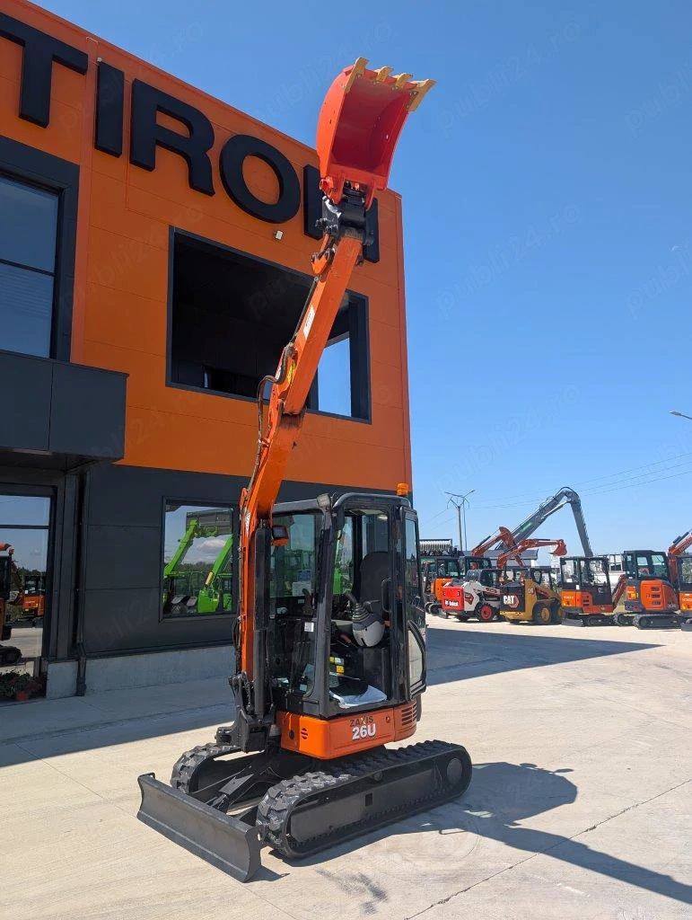 Excavator mini ZX26 Nou si SH oferte pe baza de vizionare