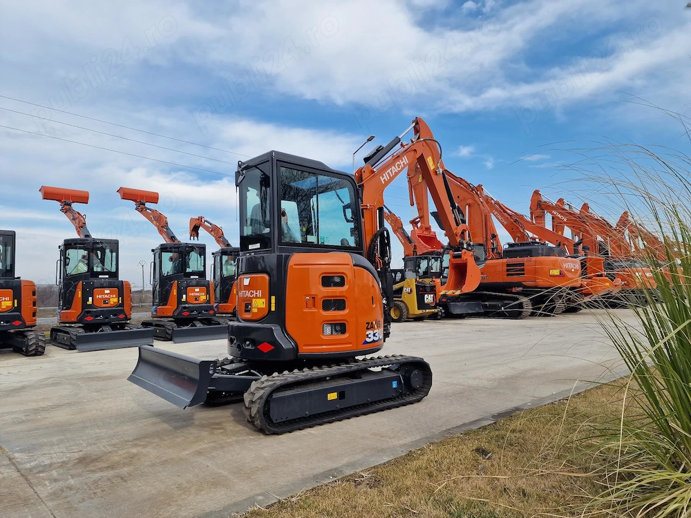 Excavator mini ZX33 Nou si SH oferte pe baza de vizionare