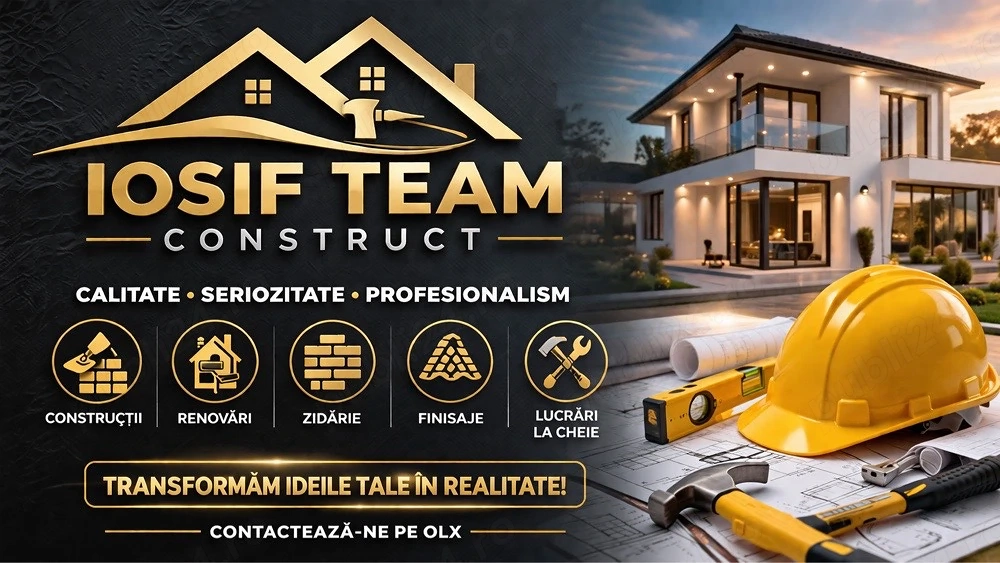 Iosif Team Construct - Lucrari constructii 