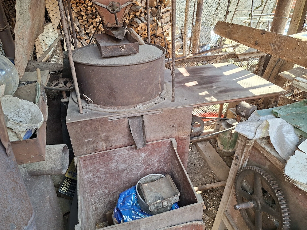 Moara cu piatra de macinat cereale