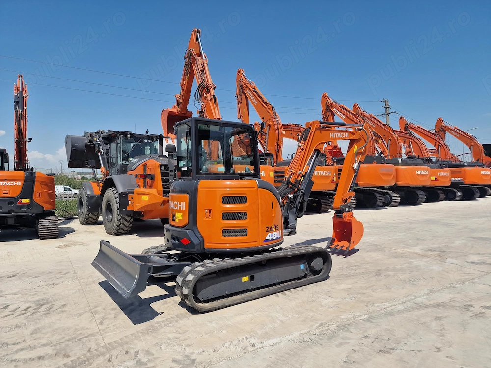 Excavator mini ZX48 Nou si SH oferte pe baza de vizionare