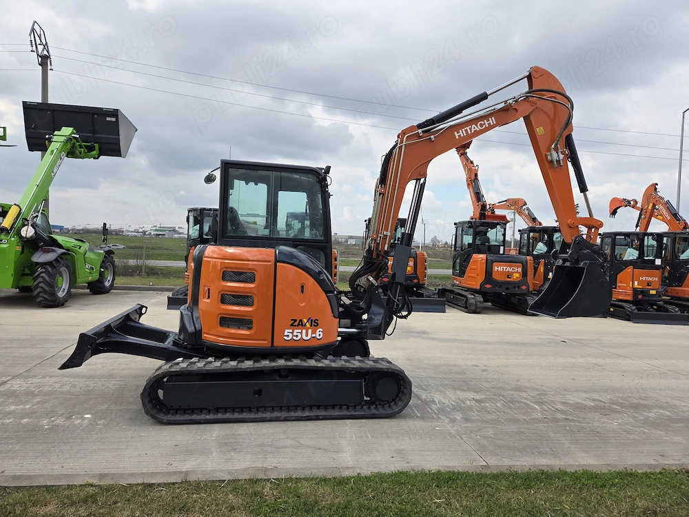 Excavator mini ZX55 Nou si SH oferte pe baza de vizionare