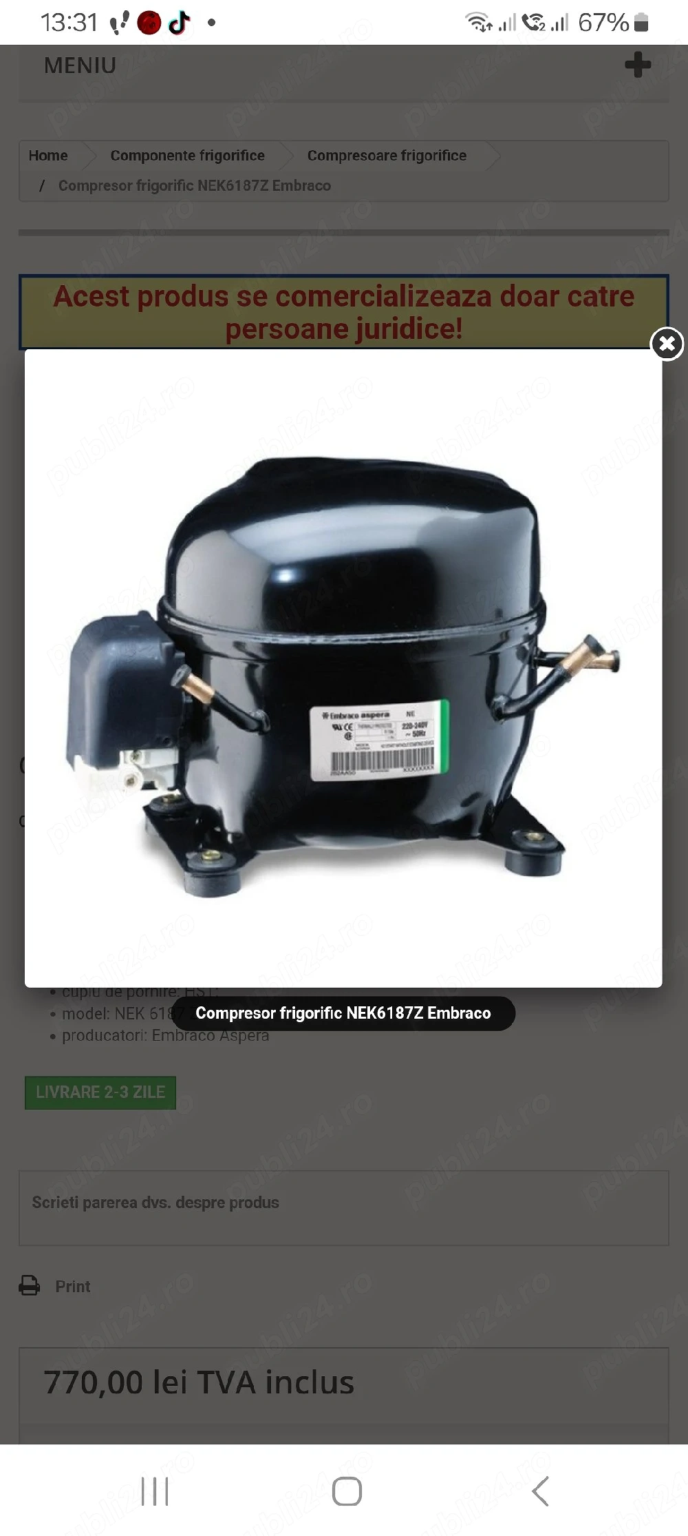 Compresor frigorific