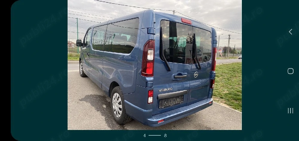Vând Opel Vivaro 8+1 microbuz 1.6 diesel af 2019