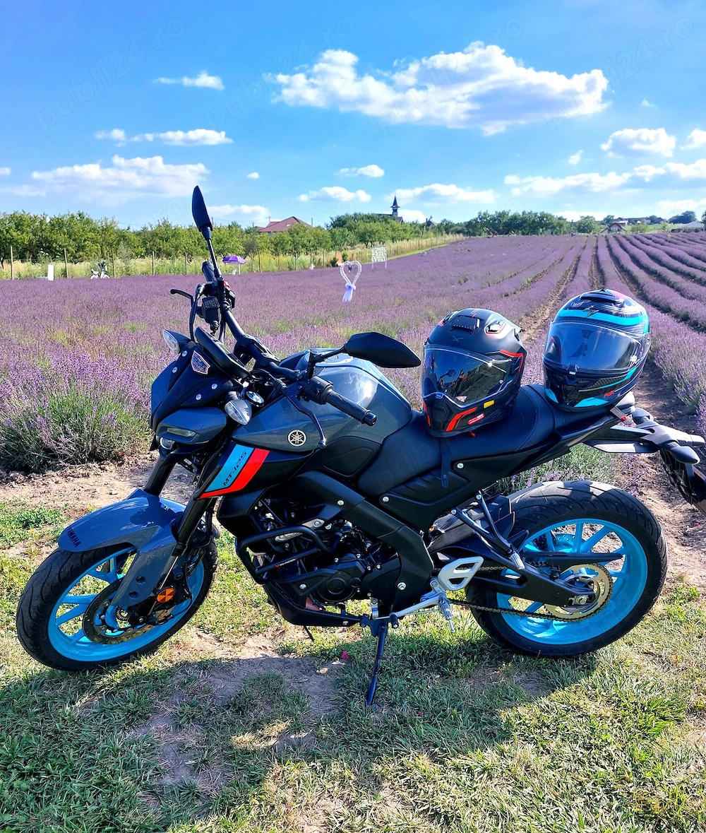   YAMAHA MT125 An 2023, 2629km   Traction Control, Lumini LED, Display TFT 5 Inch, Se conduce cu A1