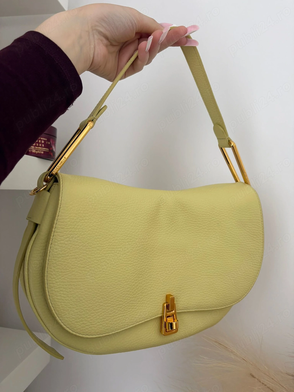 Geantă damă Coccinelle originală, impecabilă