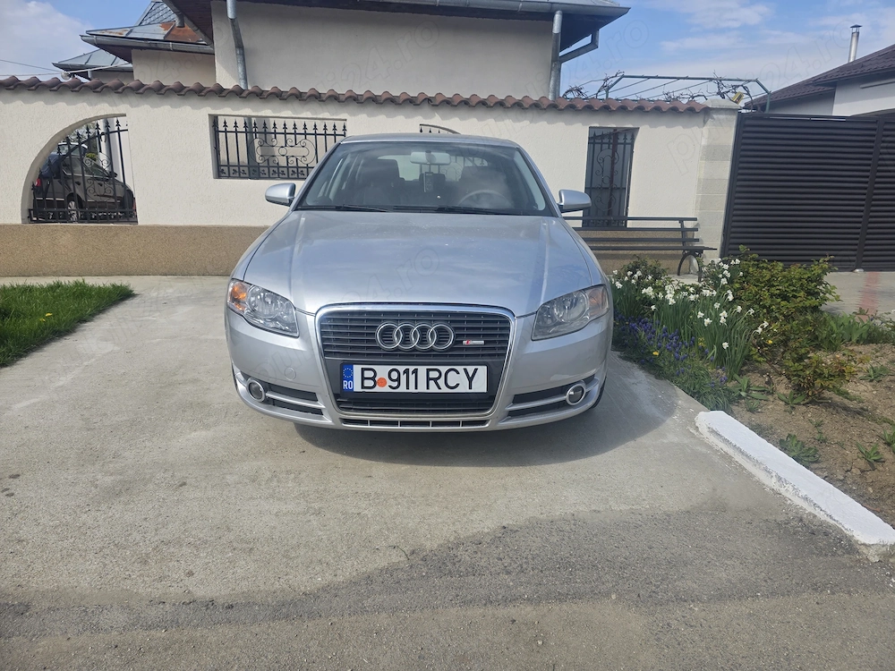 Audi-A.4-2008-Provenienta Porsche RO.Pachet S.LINE-Extra . 16 Benz-MPI-110Cp,Euro 4.Pret 2550Euro