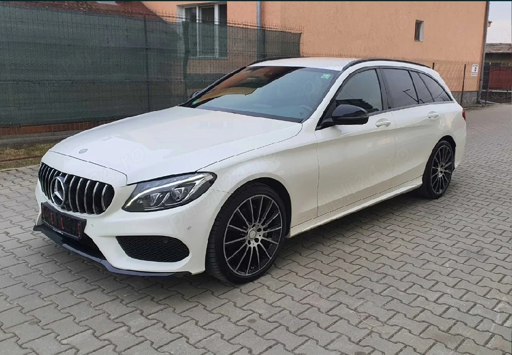 Mercedes C-Klass 220D AMG Pachet Interior-Exterior Led Navi Camera 