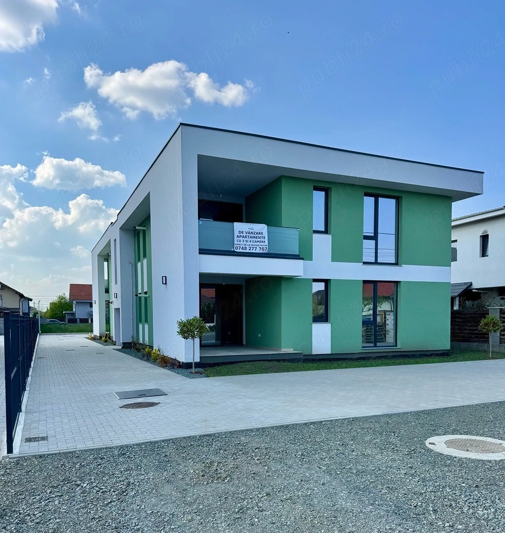 Apartament cu 3 camere si curte in Dumbravita, Suprafata totala 150 mp