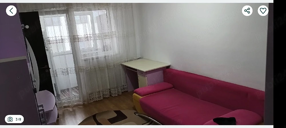 Închiriez garsonieră str. Eroilor, Burdujeni