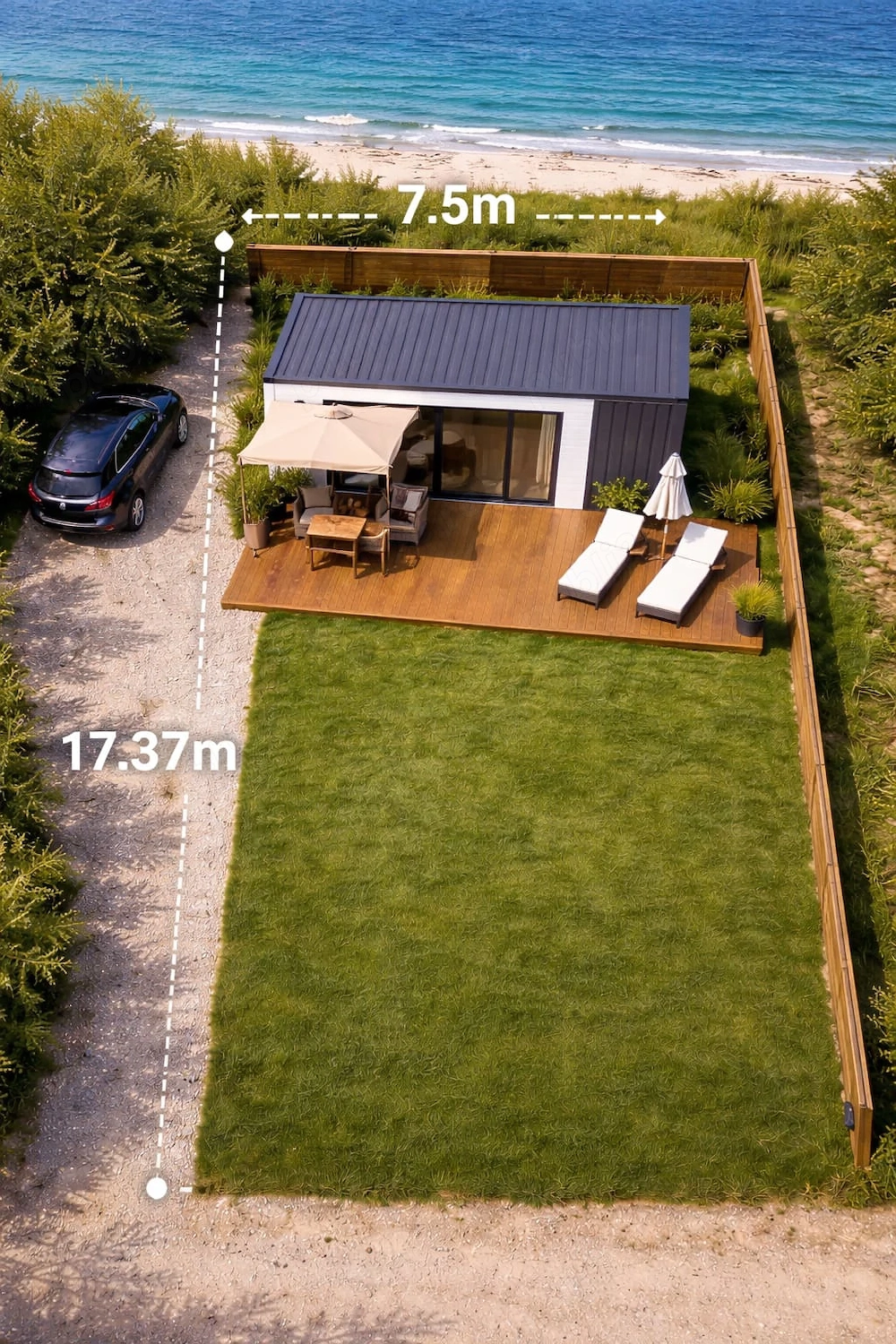 Teren 132 mp lângă mare | Cartier veterani Constanța | ideal investiție casă vacanță tip container