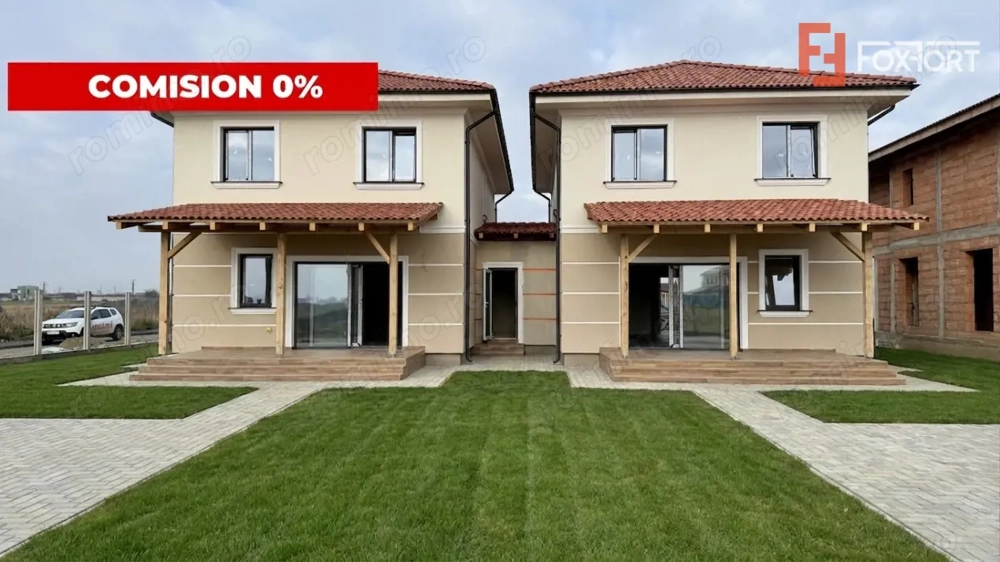 Duplex cu 5 camere de 128 mp utili si teren de 410 mp, zona Giarmata Vii