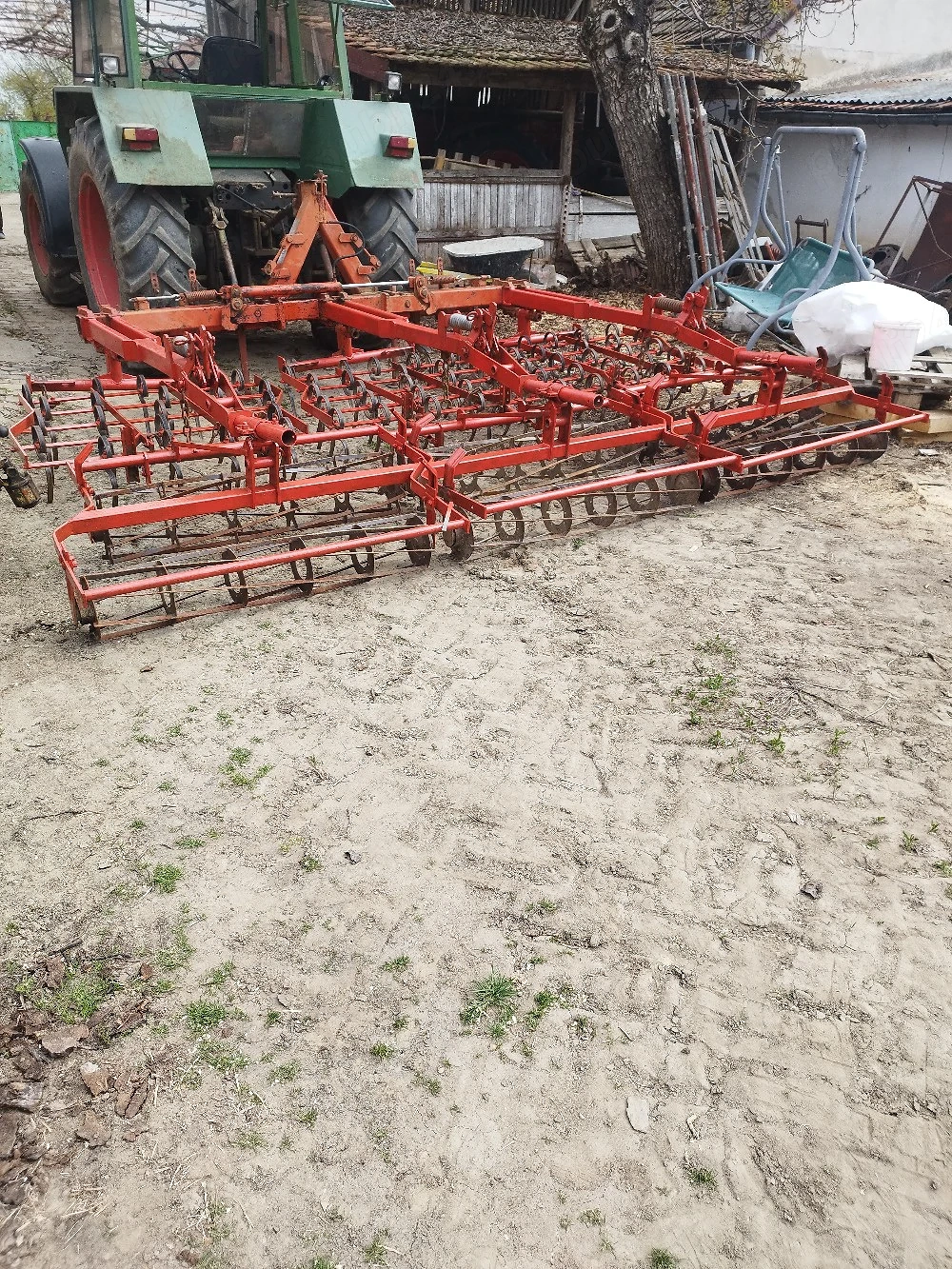 Combinator agricol rabatabil hidraulic 4,5 metri 