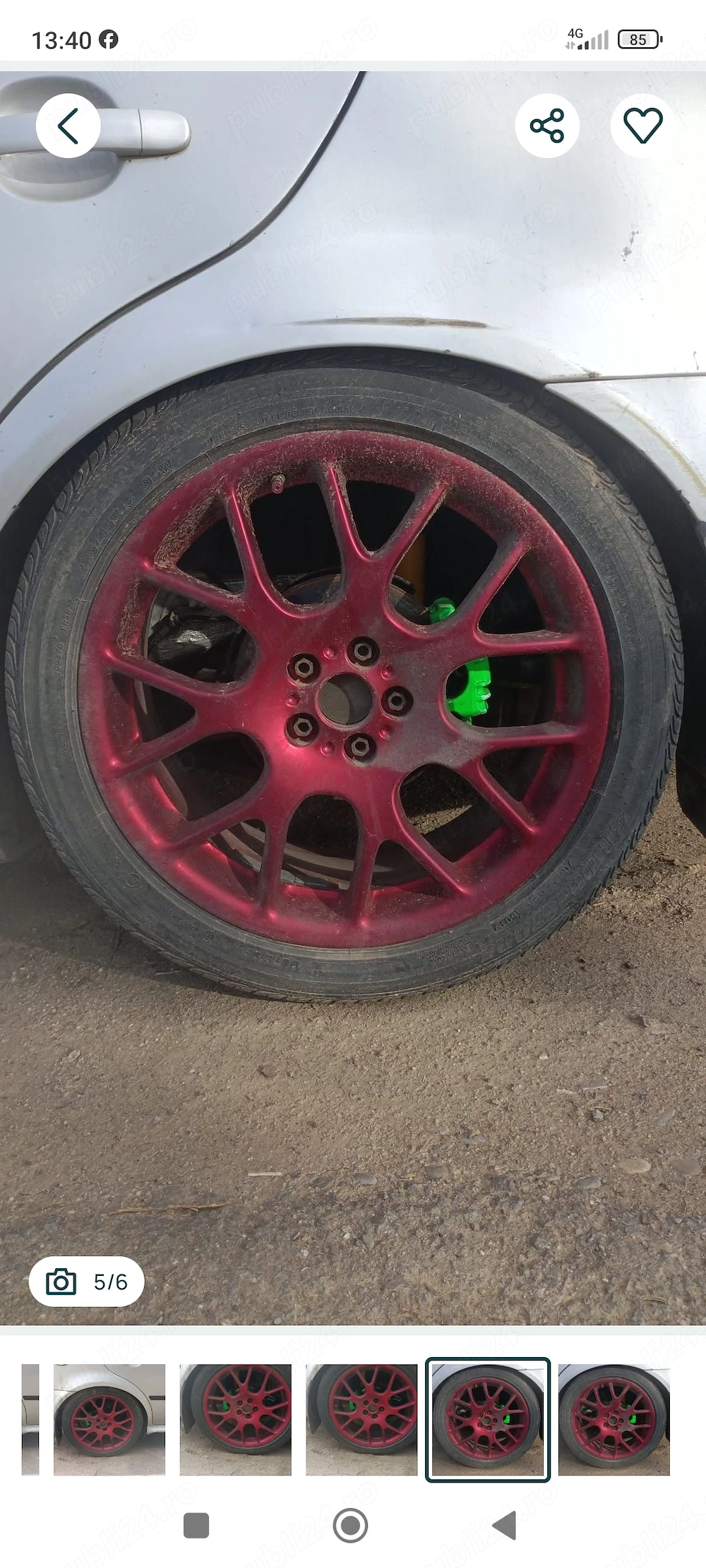 Jante R18 5x110 stare bună 