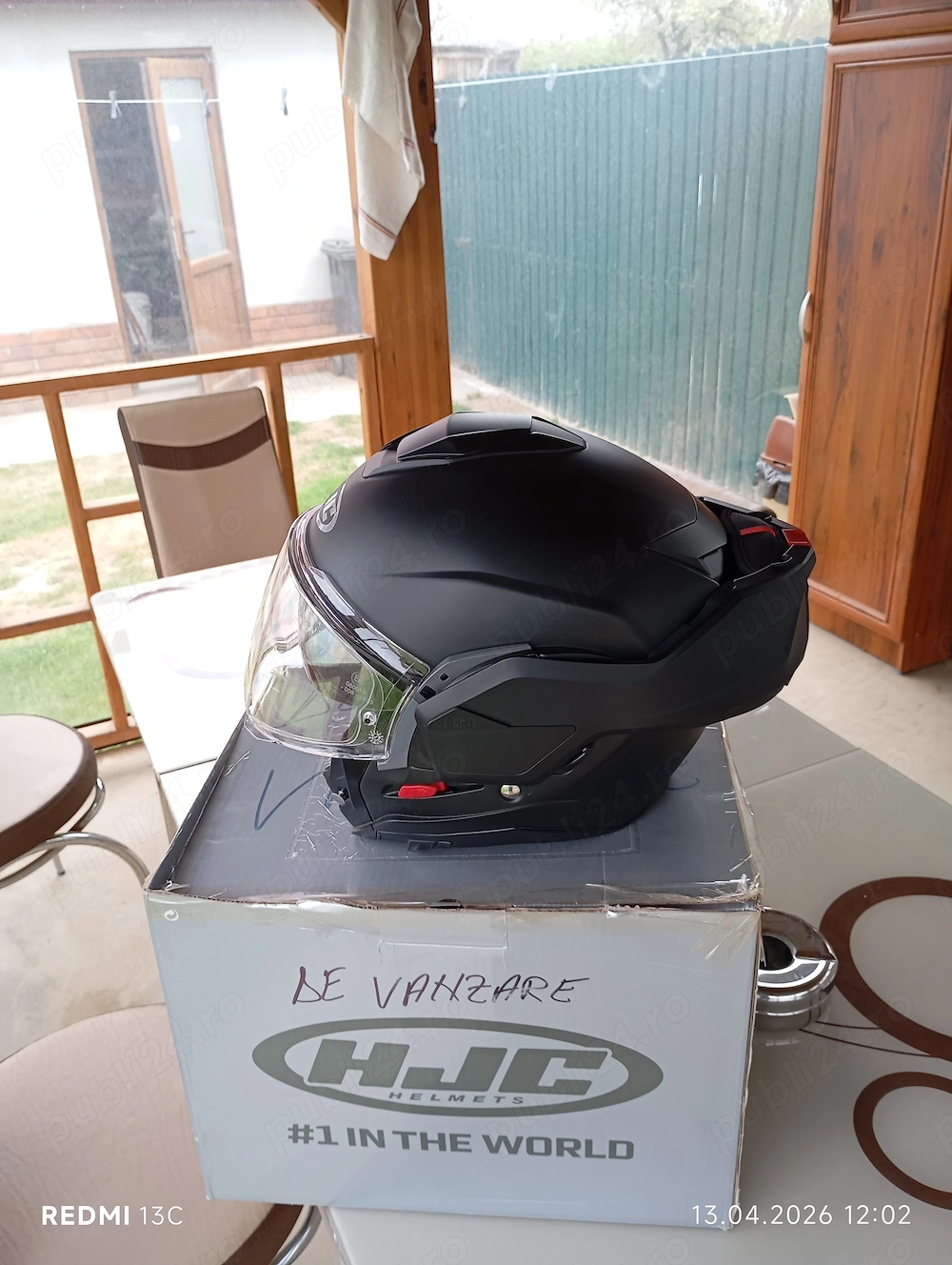 Cască moto hjc i 100 solid