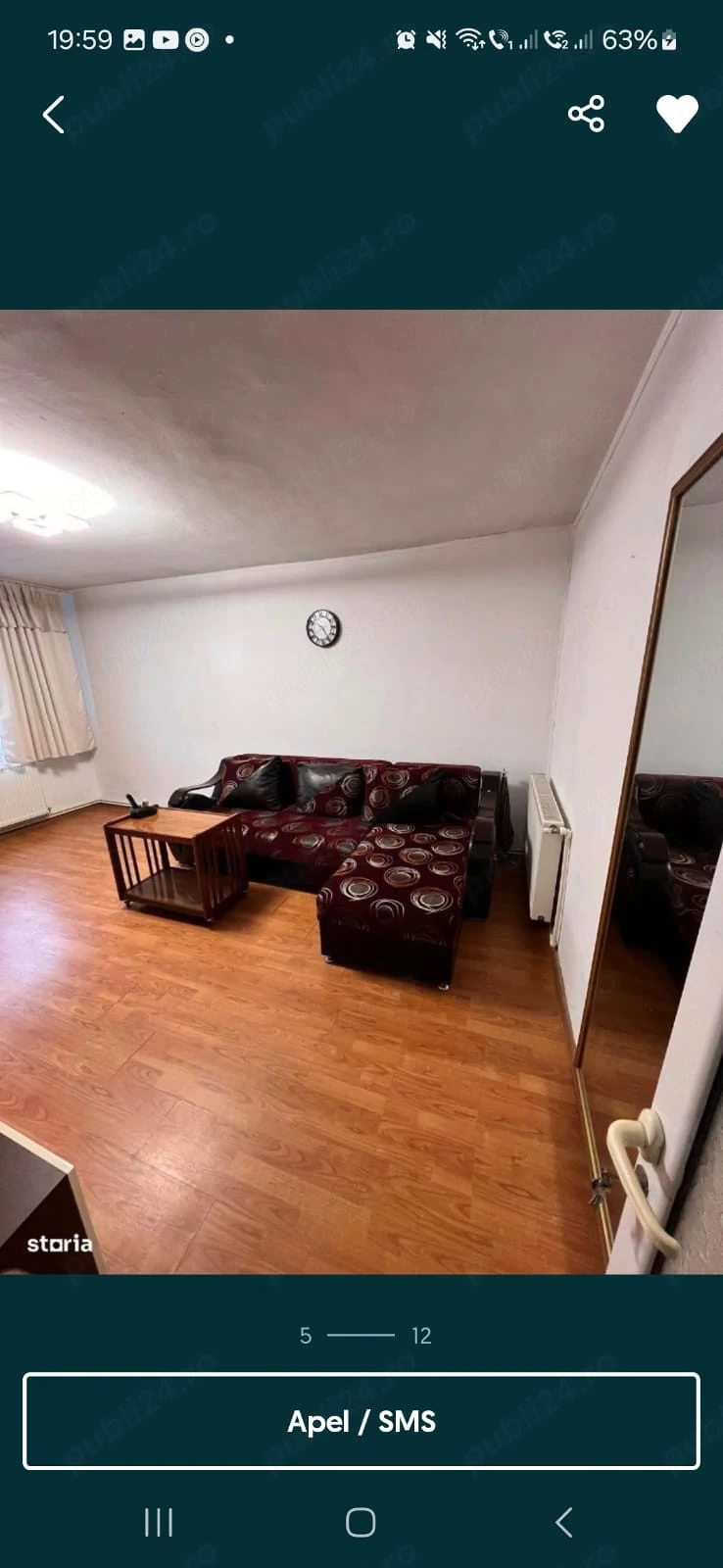Vand apartament 2 camere Dragsani jud Valcea 