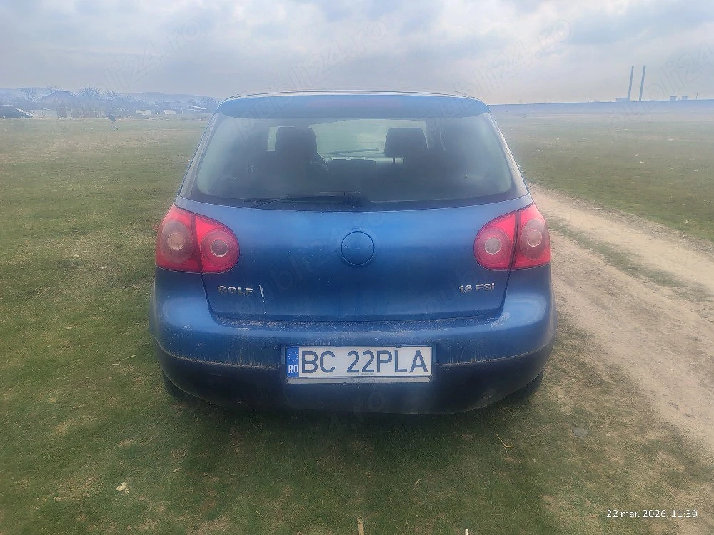 Vând Golf 5 motor de 1.6 benzina an 2005 