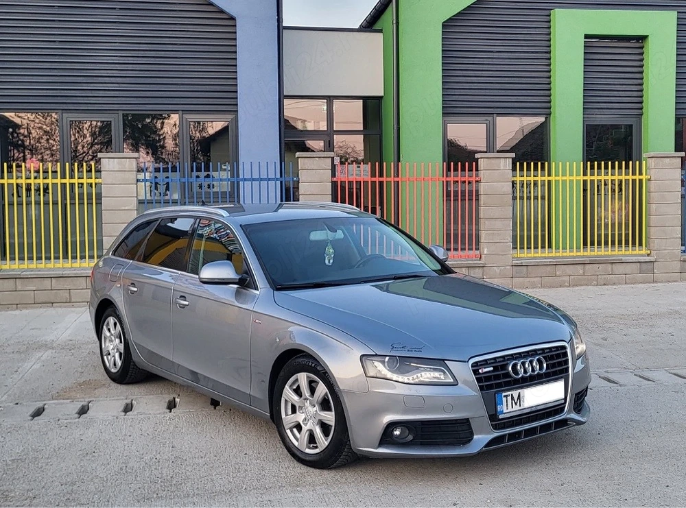 audi a4 S-Line 2.0 TDI 143 cp Bi-Xenon Led an 2009 unic proietar in tara fiscal pe loc 