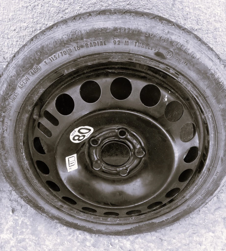 Rezerva Slim 5x110 pe 16" de Opel din 2006