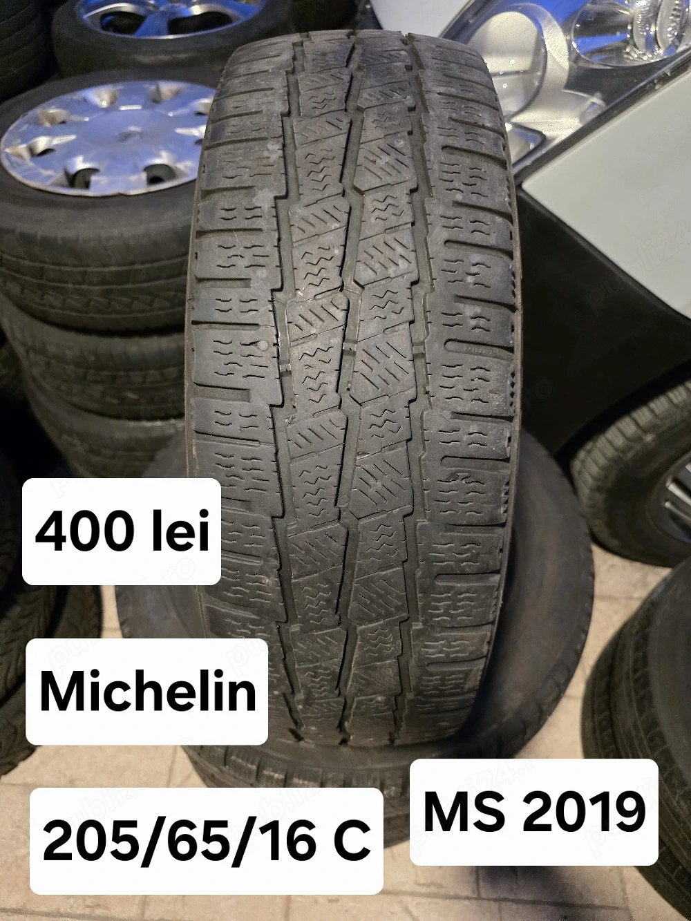 Set 4 anvelope MS Michelin 205/65/16 C 2019