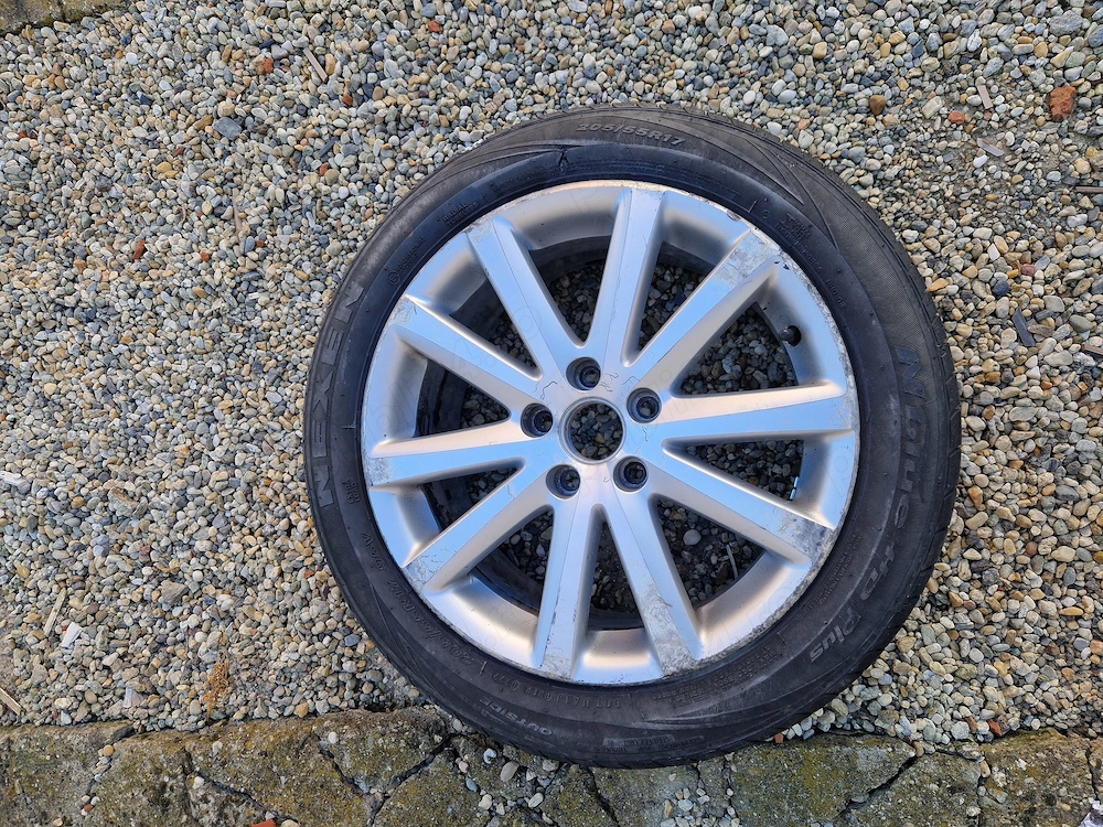 Roata rezervă 205/55/17 