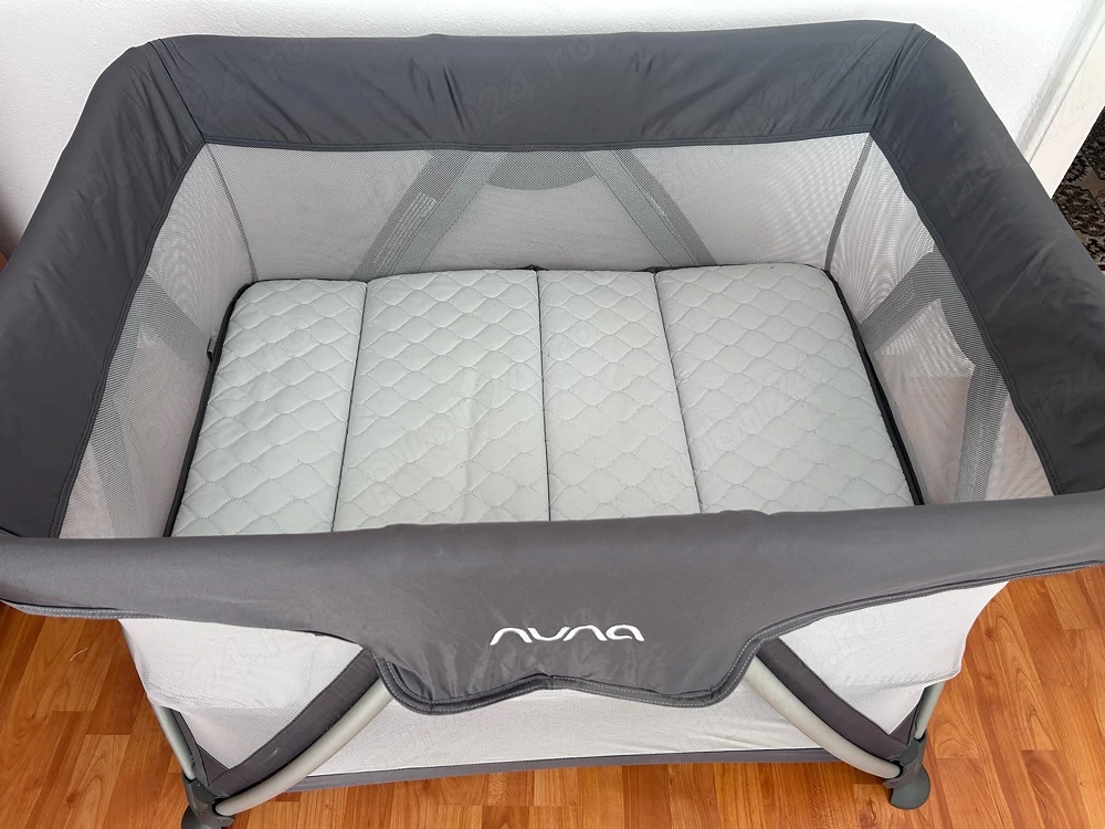 Nuna Patut pliant 2in1 Sena gri