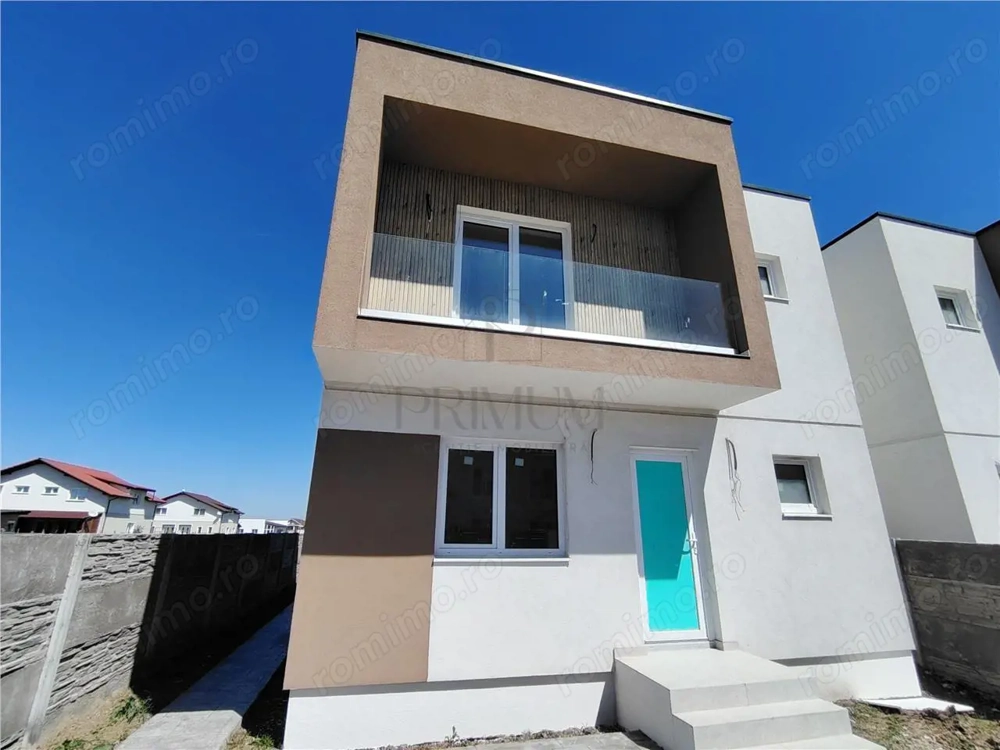 Duplex individual - personalizare interioara - teren 350 mp