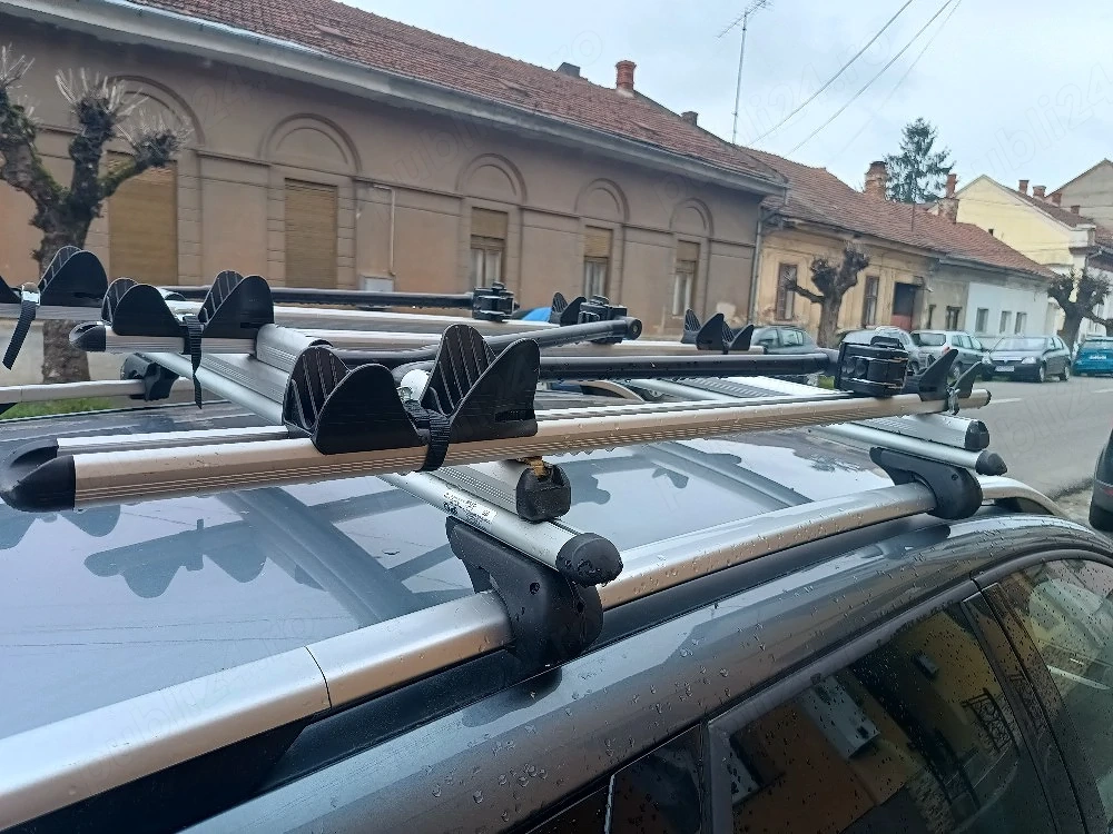 suport biciclete+ bare transversale portbagaj aluminiu 