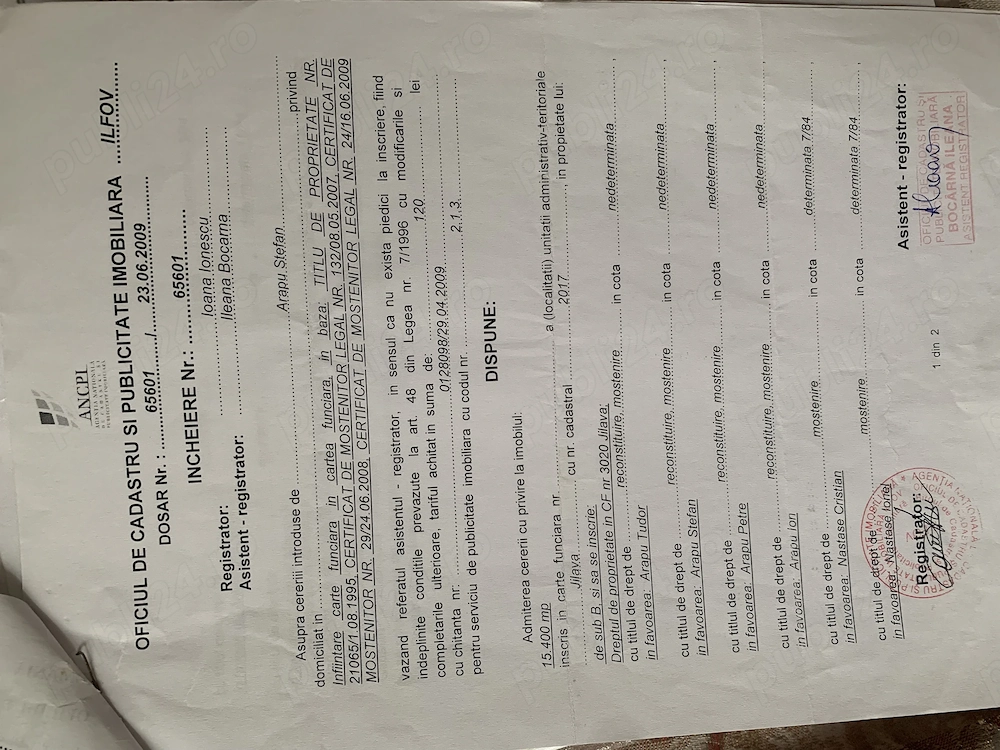 Teren extravilan în jilava  . 