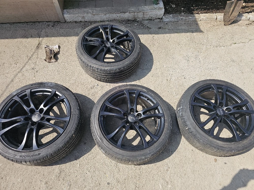 Jante aliaj 18” 5x108 + anvelope VARĂ Hankook 245/40 R18