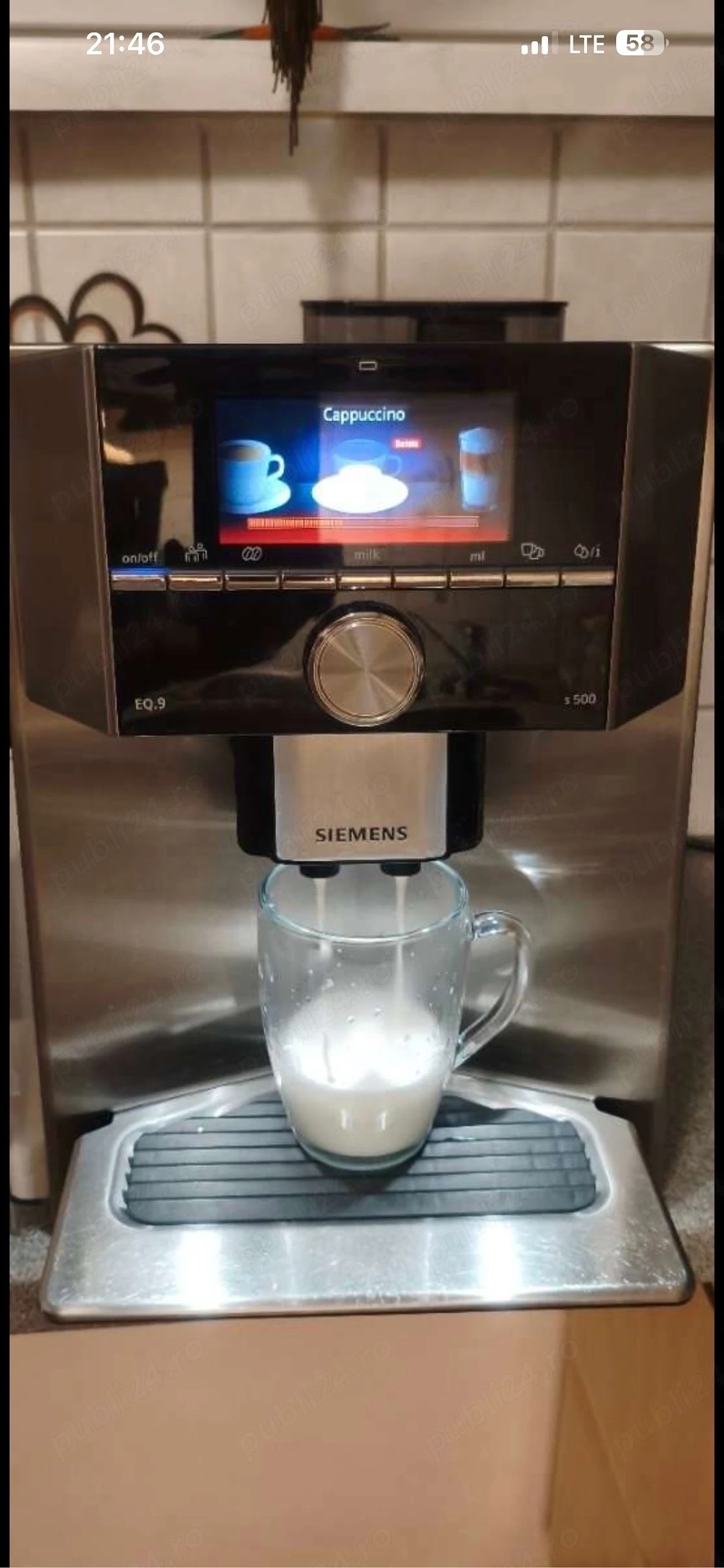 masina cafea full automatica siemens 