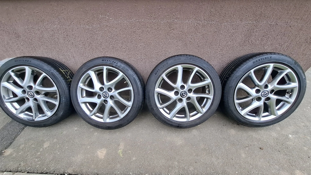 Jante Originale Mazda 3 - R17" + Anvelope vara 205/50 R17