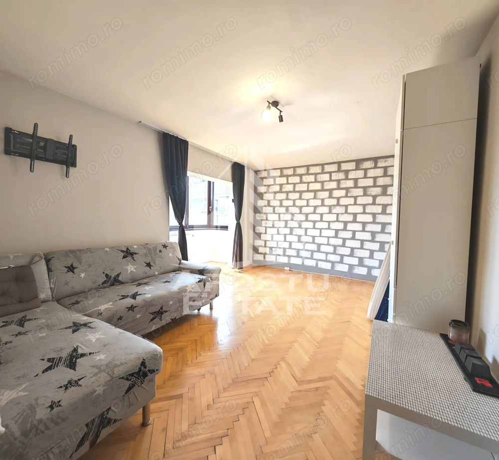 Apartament decomandat de vanzare, 2 camere, zona Bucovina, Timisoara