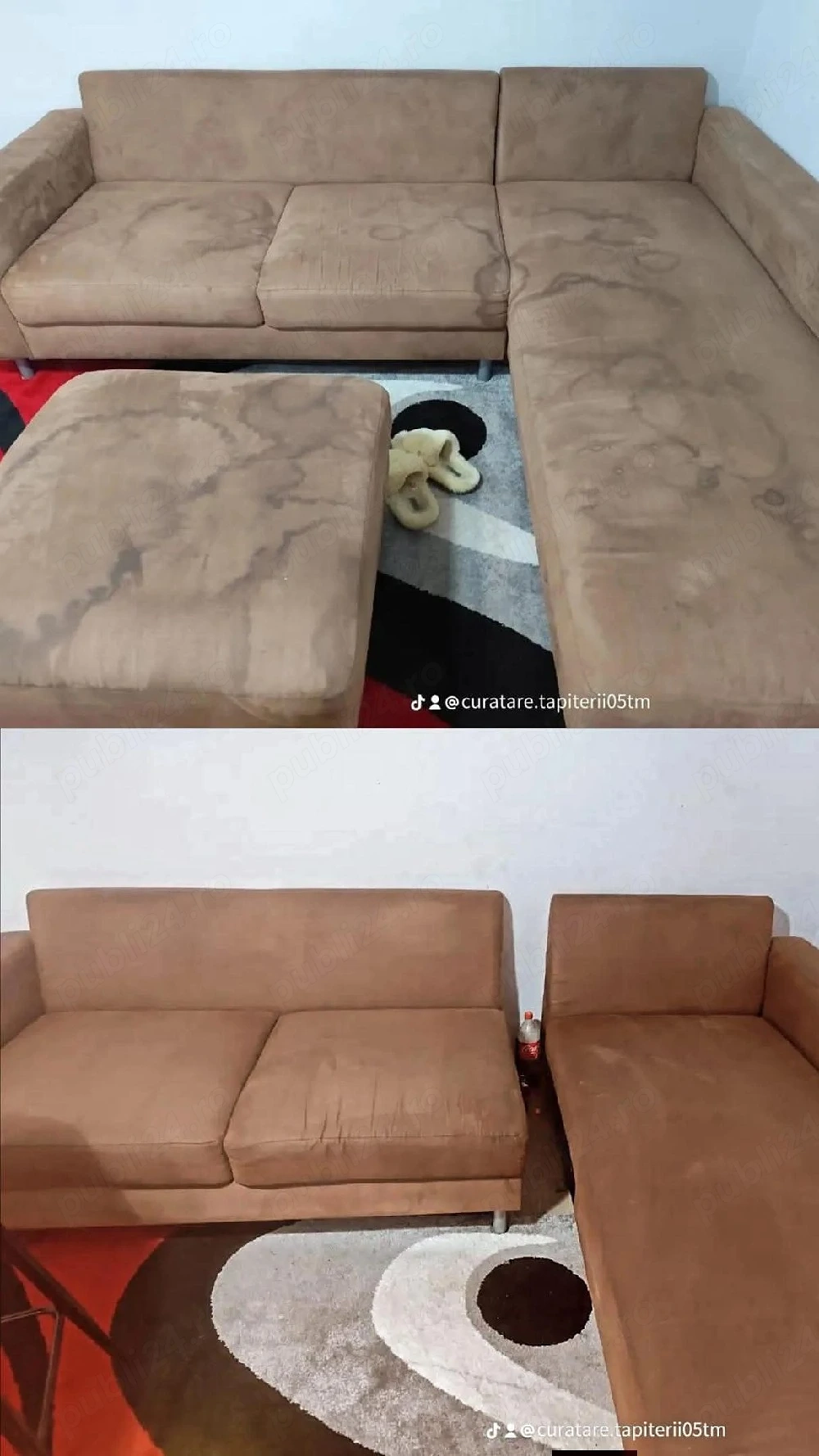 curățare tapițerii 