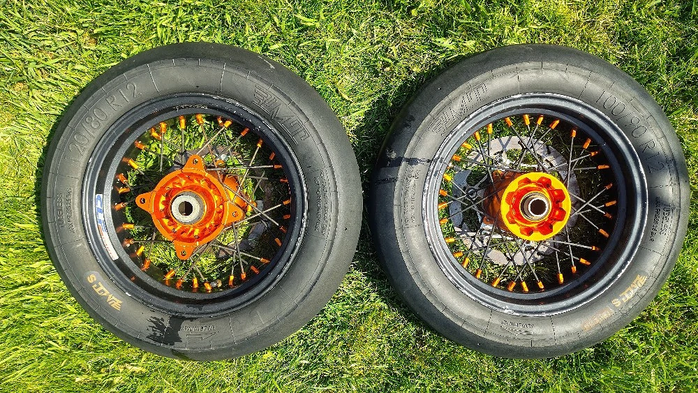 Vand roti 12" complete supermoto pt Ktm SX 85 (Husqvarna Tc / Gasgas)