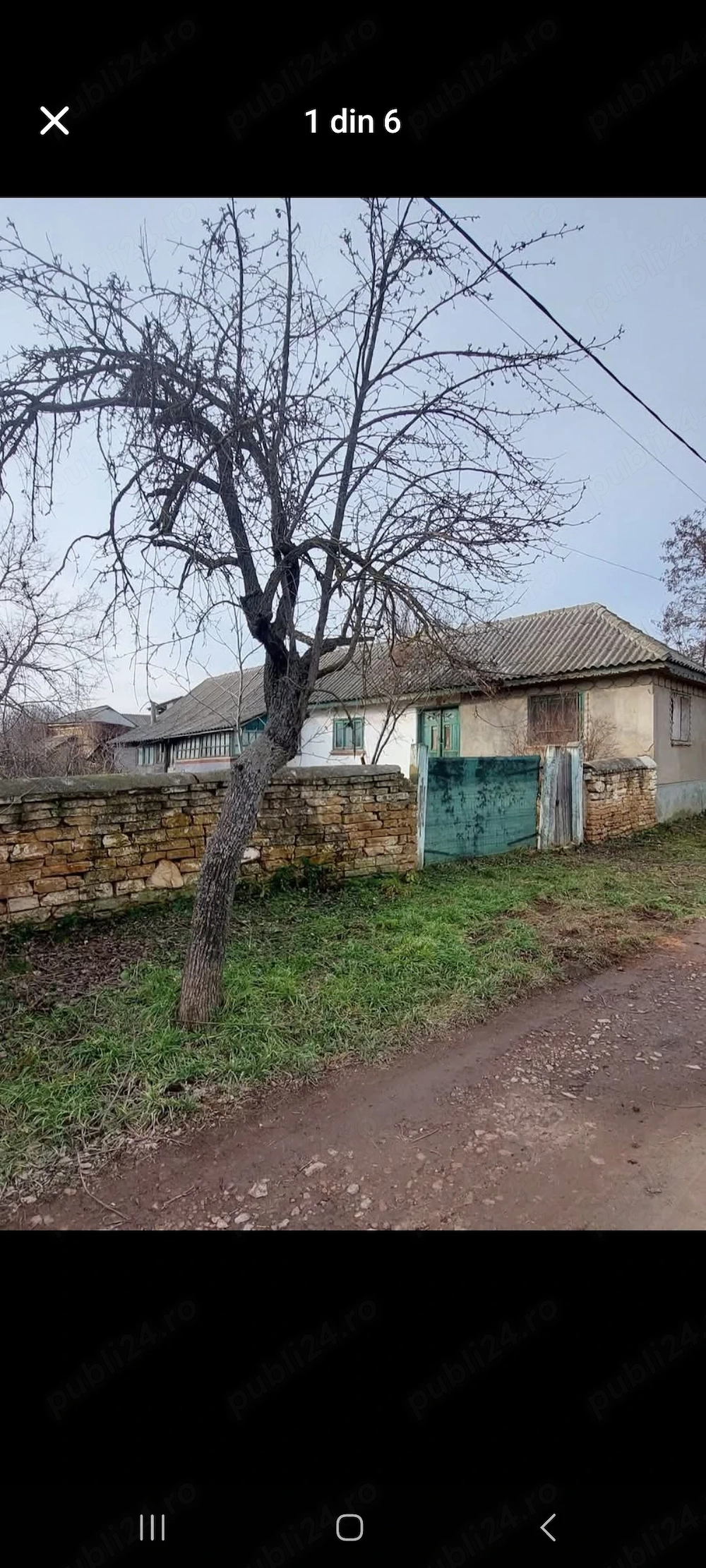 Teren+casa batraneasca de vanzare