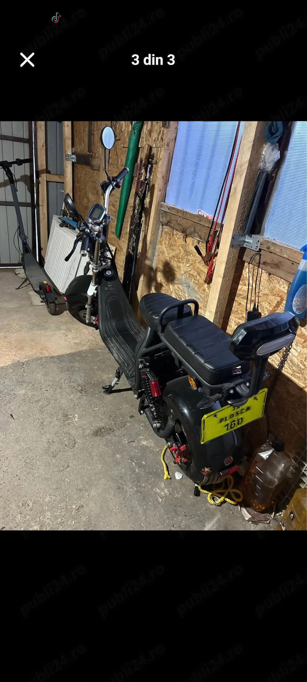 Scuter chopper electric 