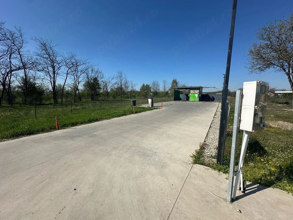 INVESTIȚIE- Teren 6146mp + Spalatorie self wash doua boxe .