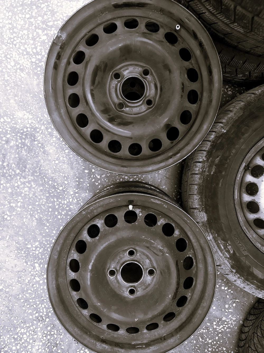 4 jante de tabla 4x100 pe 15" de Opel