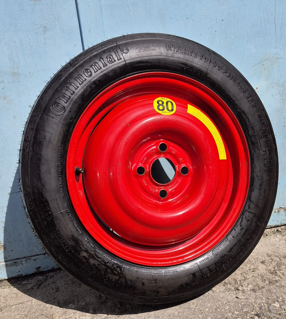 Roata de rezerva slim- T125/85 R15 Cauciuc CONTINENTAL