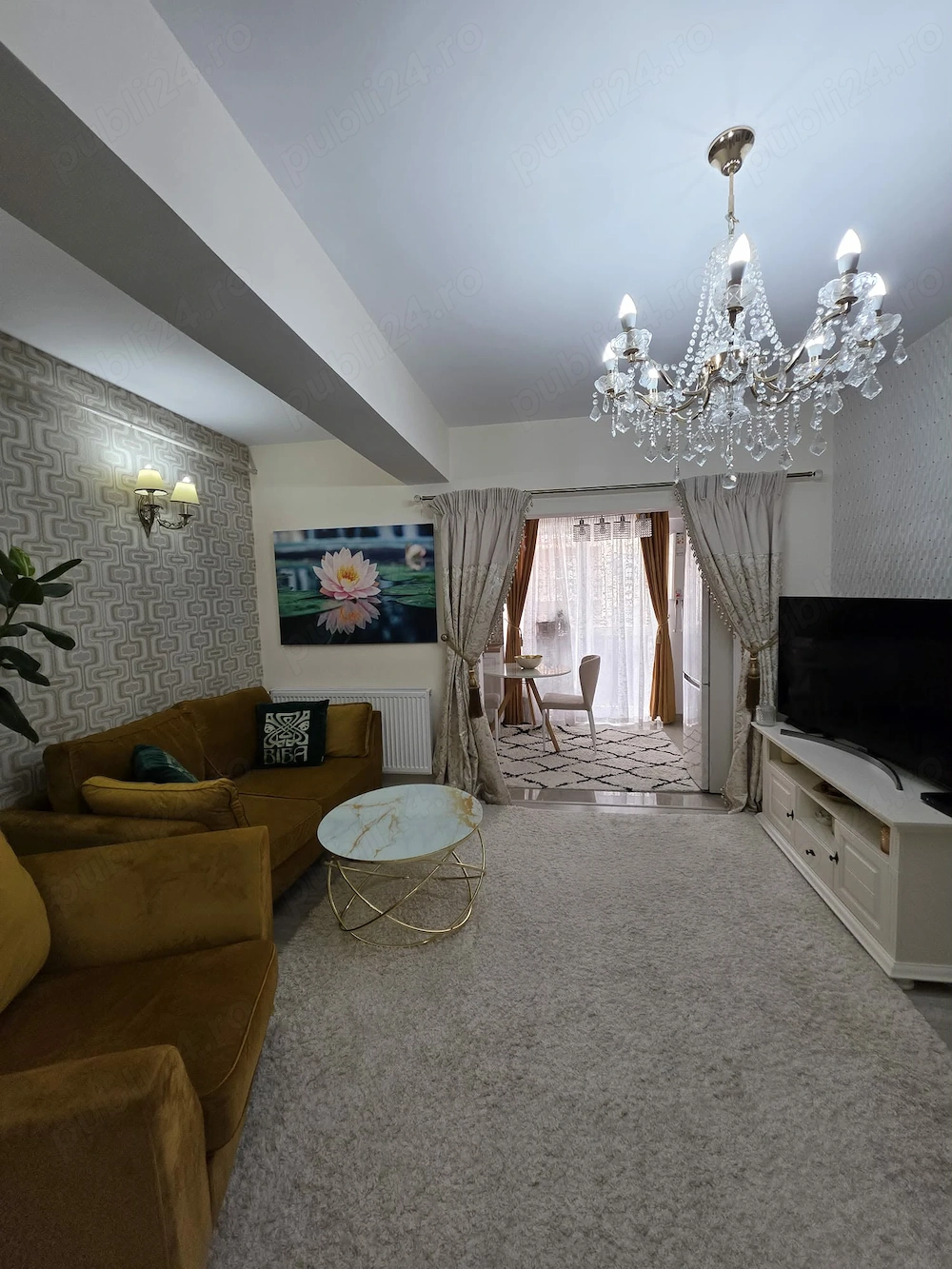 Apartament 3 camere de închiriat   Valea Lupului   complet mobilat și utilat lux. Două locuri de par