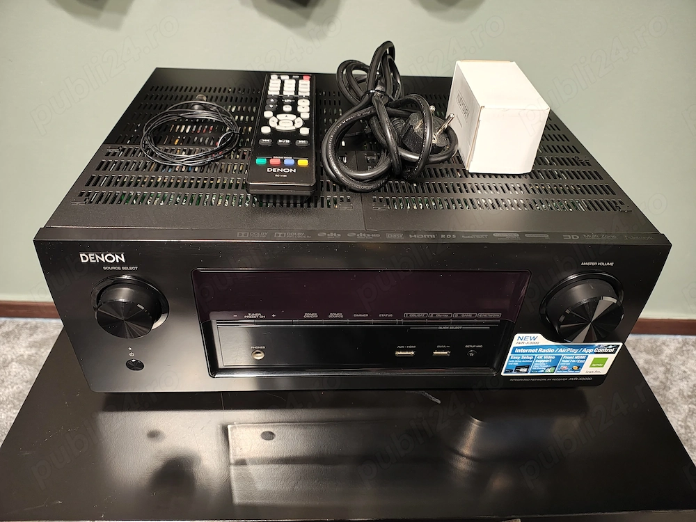 Denon AVR X3000 105W canal 7.1 canale 4K