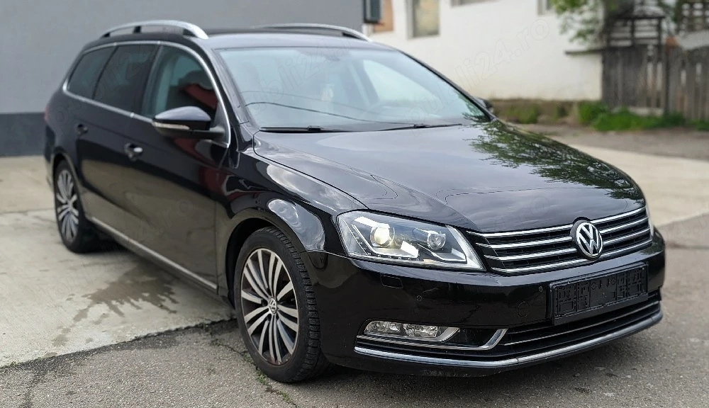 Volkswagen Passat B7 Highline 1.4 tsi benzina 122cp Euro 5 Automata Dsg Xenon, Piele, Keyless