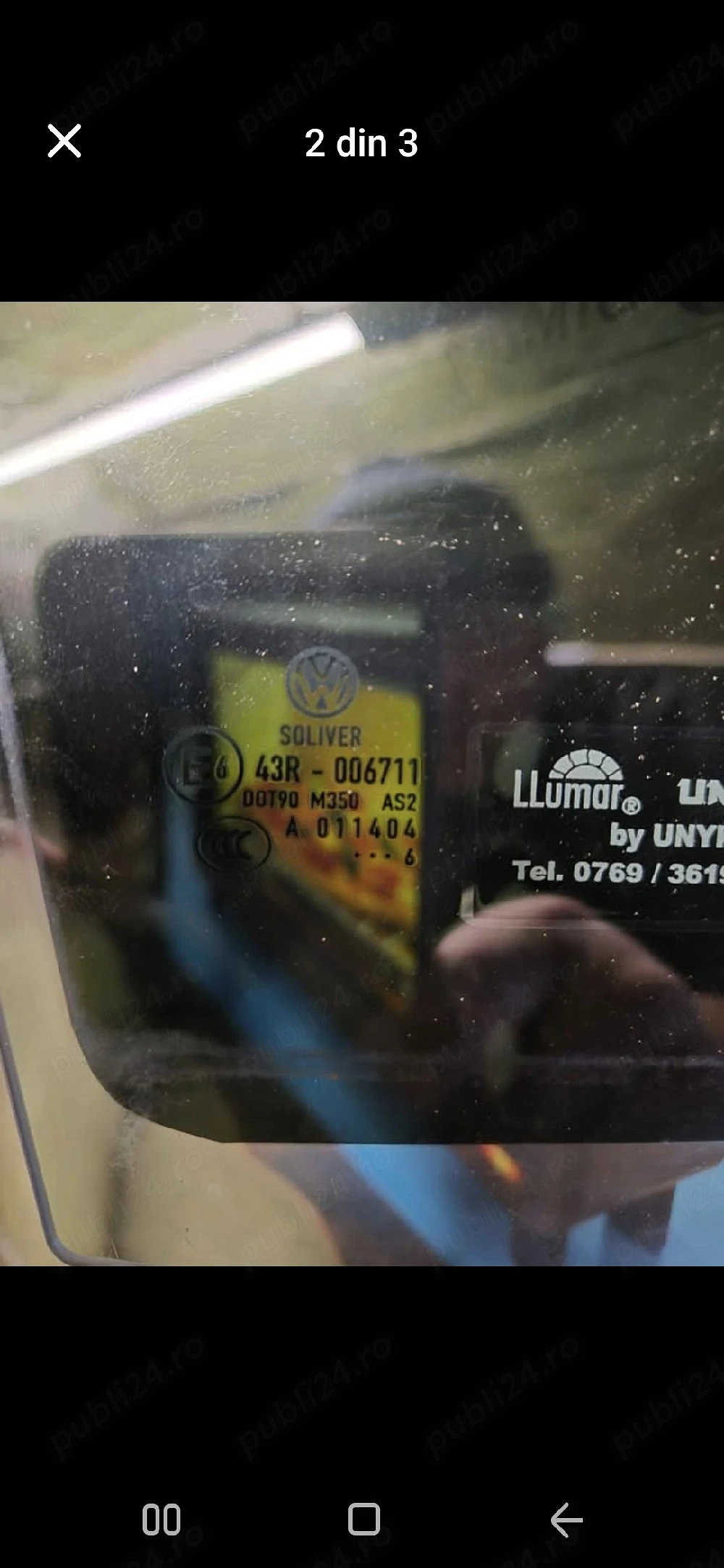 Geam spate vw passat b6