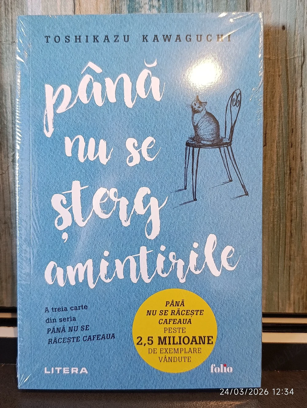 până nu se răcește cafeaua -Toshikazu Kawaguchi 