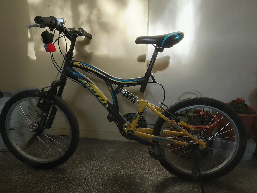 Bicicleta 20 inch mtb, suspensie dubla,stare foarte buna