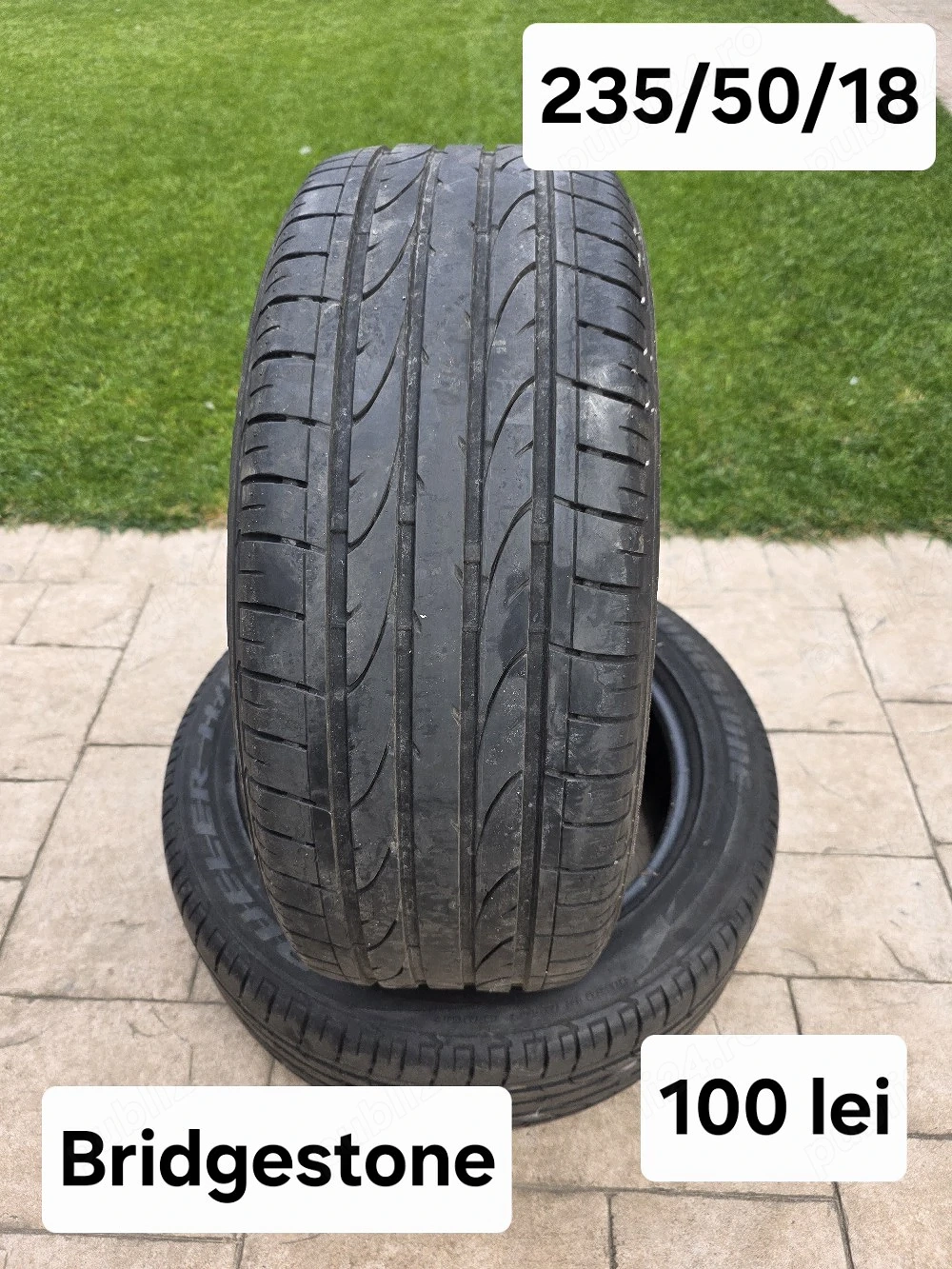 Set 2 anvelope 235/50/18 vara Bridgestone 