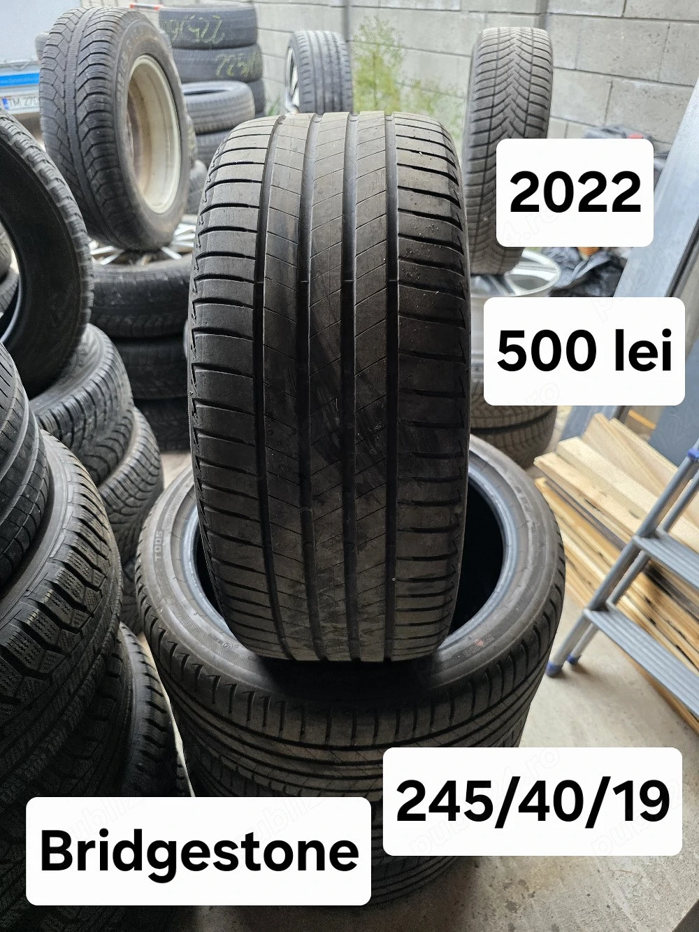 Set 4 anvelope vara 245/40/19 Bridgestone 2022
