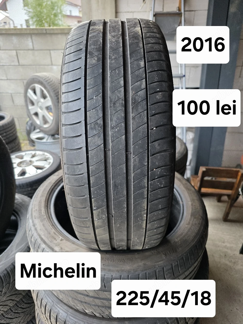 Set 2 anvelope vara 225/45/18 Michelin