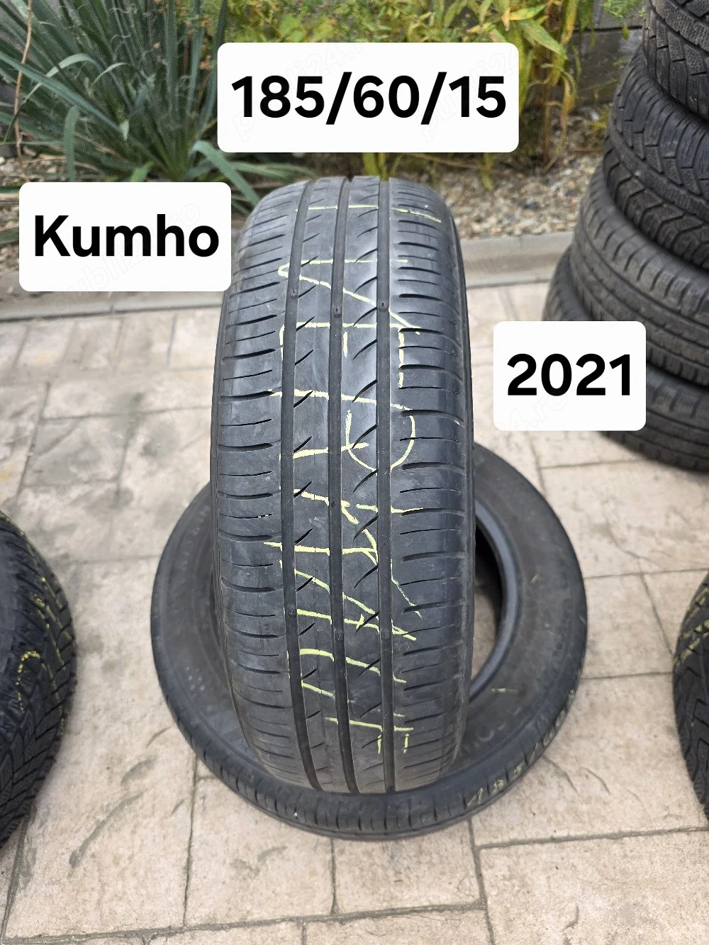 Set 2 anvelope 185/60/15 Kumho 2021